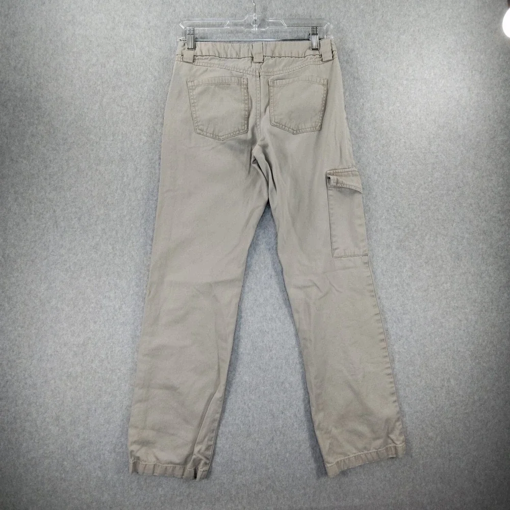 Women's Forever 21 Size XS‎ Frayed Hem Like Cargo Beige Pants📸SEE PIC📏📸